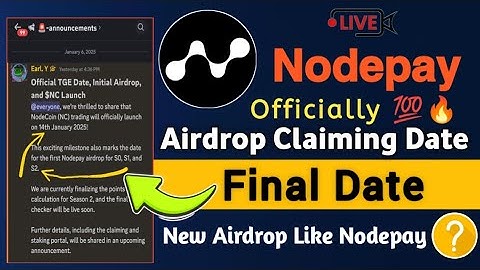 Nodepay Airdrop Official Claiming Date | Nodepay Airdrop Withdrawal | New Airdrop Like Nodepay