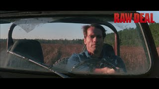 Schwarzenegger catches a cop - Raw Deal (1986) HD