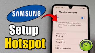 How To Setup & Use Mobile Hotspot On Samsung Phone