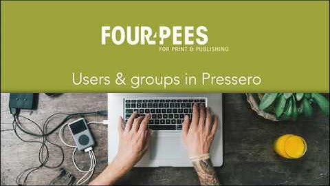 Pressero   Site groups & users