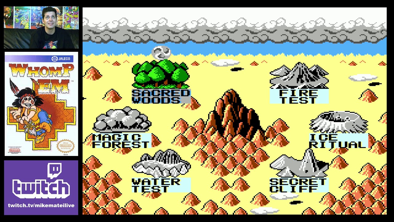 Whomp Em (NES) Mike Matei live stream