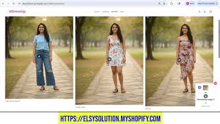 Virtual try-on technology for e-commerce websites allows customers to try clothing on themselves.