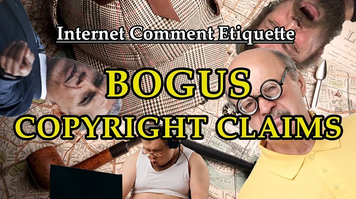 Internet Comment Etiquette: "Bogus Copyright Claims"