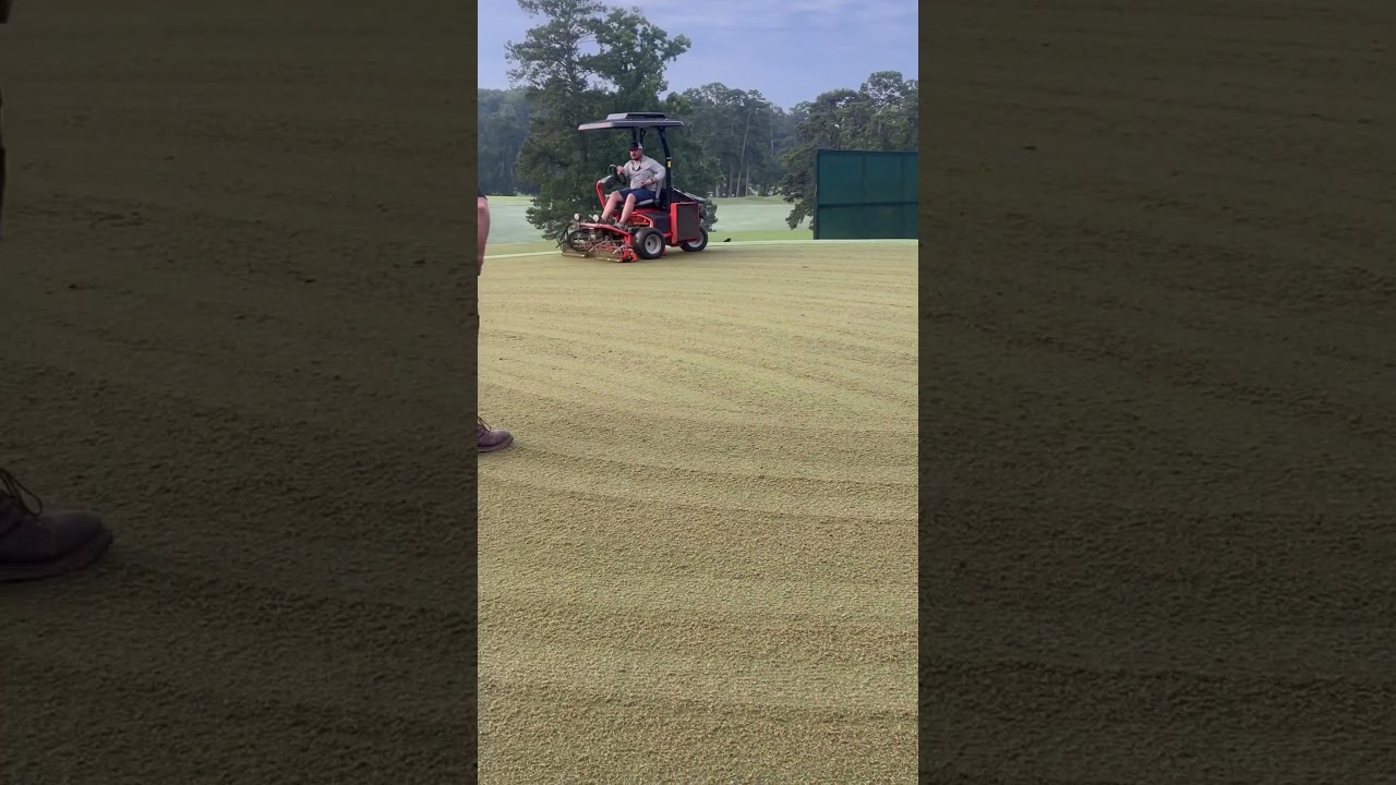 Verticutting A Putting Green(The Right Way) 