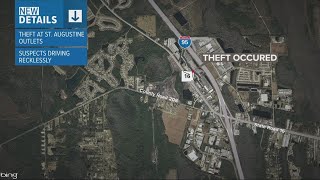 St. Johns County deputies looking for suspect after theft at St. Augustine outlets