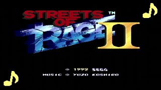 Streets of Rage 2 Ending music - Mega Drive (Real Hardware)
