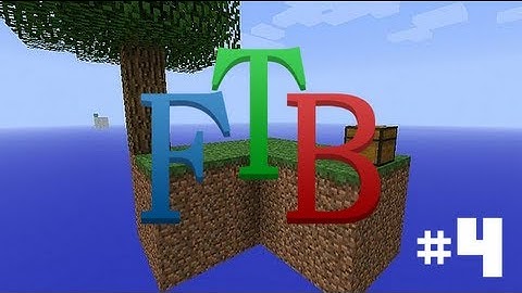 Minecraft Skyblock with Yogcraft Modpack - Episode 4 : Traveling to the Nether