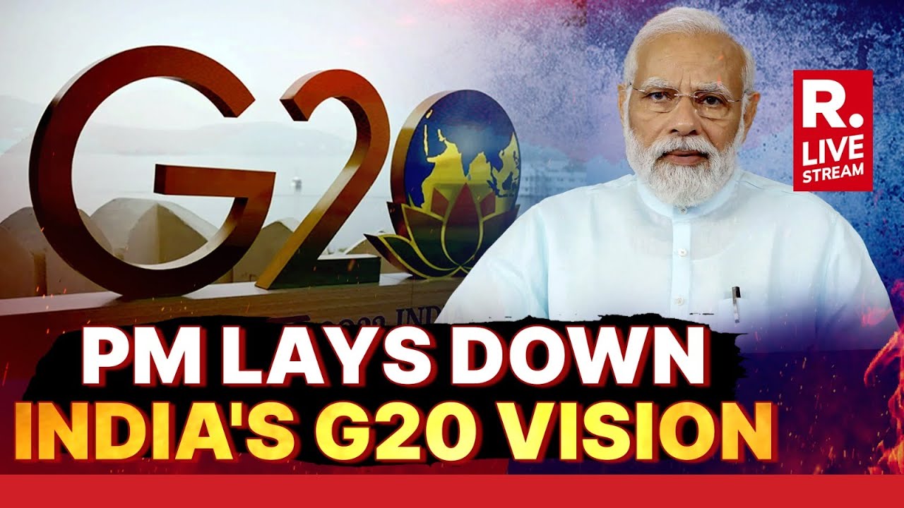 PM Modi LIVE PM's remarks at G20 Development Ministers' Meeting YouTube