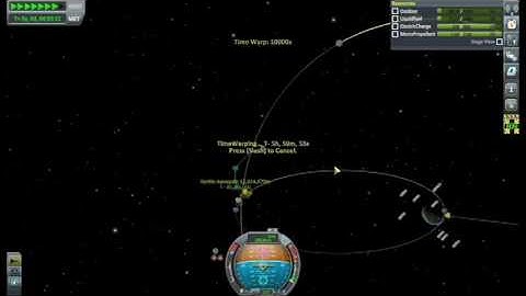 Kerbal Space - Ep13 - How to Reenter a Space Plane!