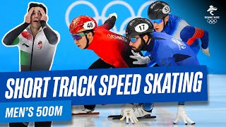 Short Track Speed Skating - Men's 500m Quarter/Semi/Final | Full Replay | #Beijing2022