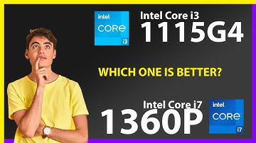 INTEL Core i3 1115G4 vs INTEL Core i7 1360P Technical Comparison