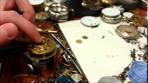 verge fusee assembly