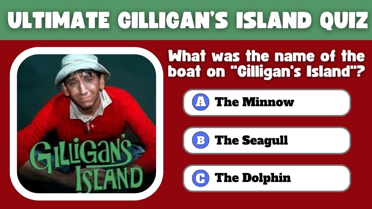 The Hardest Gilligan's Island Trivia Quiz Ever – Can You Pass? - YouTube