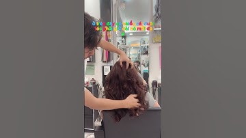 Uốn setting perm #cattoc #hairstyle #tocdep #hair #xoan