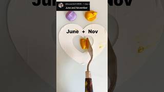 What color do mixed birthstones make? ##colormixing #satisfying #tiktok4fun