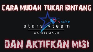 CARA MUDAH TUKAR BINTANG DAN AKTIFKAN MISI DI APLIKASI VTUBE screenshot 2