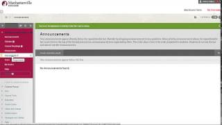 Blackboard: Layout and Tab