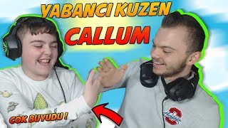 YABANCI KUZEN CALLUM ! (ÇİFT EKRAN MİNECRAFT OYNADIK)