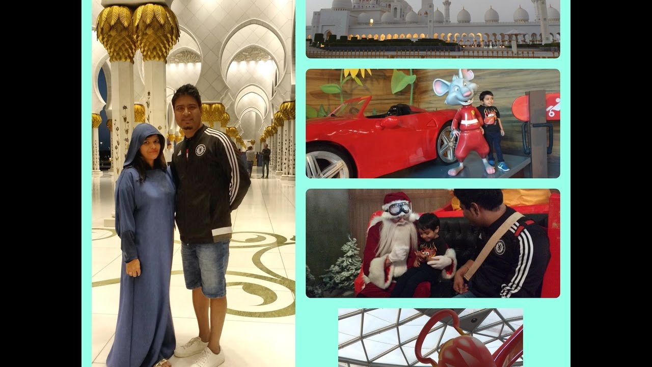VLOG- 2 , DAY-1 DUBAI -- Ferrari world (ABU-DHABI) , GRAND MOSQUE / justbyou..:)