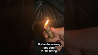Grabenfeuerzeug aus dem 2. Weltkrieg #ww2 #history #warhistory #lighter #fypシ