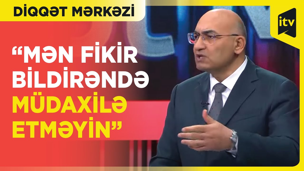 Hikmət Babaoğlu və İqbal Ağazadə arasında gərgin dialoq yaşandı