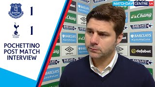 Everton 1-1 Tottenham : Mauricio Pochettino Interview