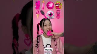 Pink Gummy Food Eating