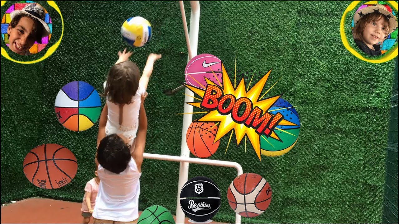 Çocukların basketbol oynama deneyimi ;) Fun Games. Children's