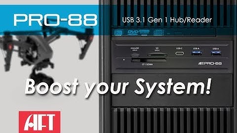 How to Install PRO-88 Card Reader into PC Case