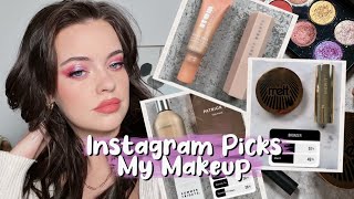 INSTAGRAM Picks My Makeup 🤎 | Julia Adams