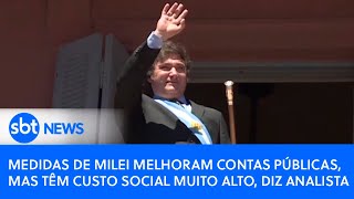 Video medidas-de-milei-melhoram-contas-publicas-mas-tem-custo-social-muito-alto-diz-analista