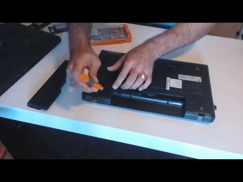 Video Replacing Laptop Memory Part 2 - Installing New Memory Sticks