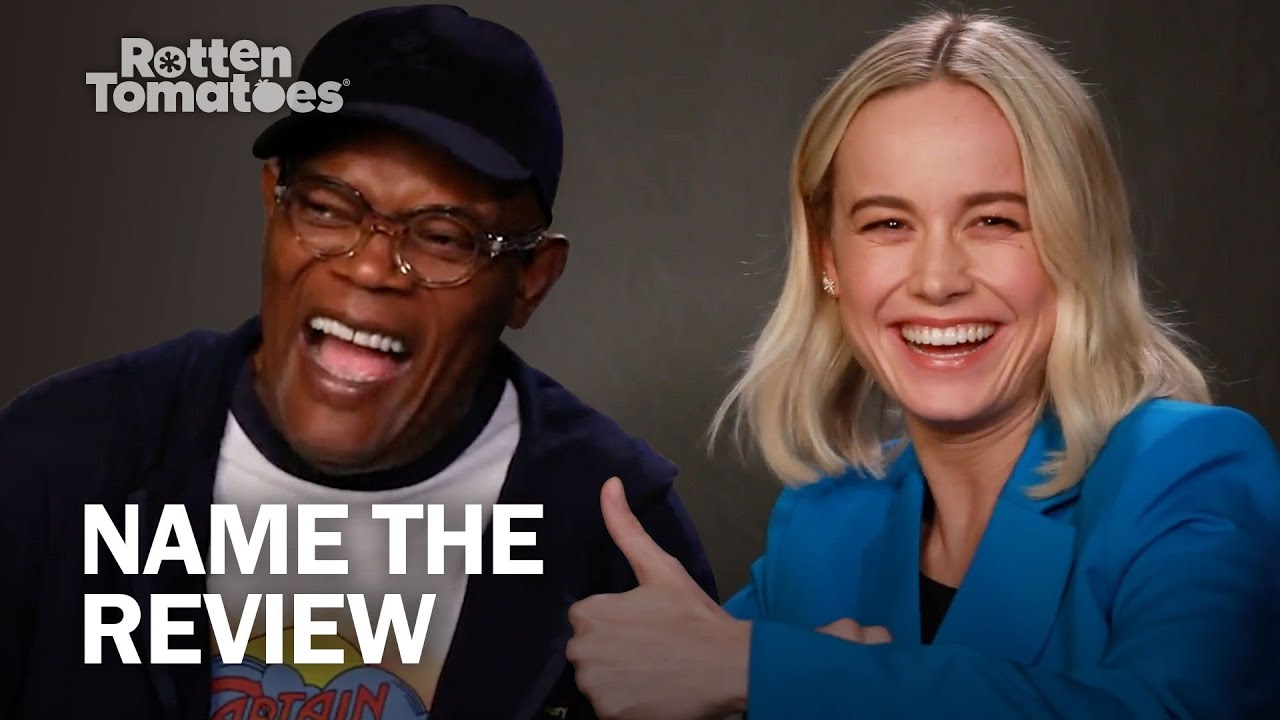 Captain Marvel's Samuel L. Jackson and Brie Larson Play 