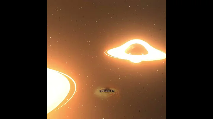 What if 2 Black Holes collided? #simulation #spacesimulation #spacesim #space #universe #cosmos#nasa