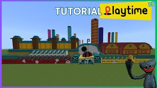 How To Make Playtime Co! (Poppy Playtime Factory) (Minecraft Tutorial)