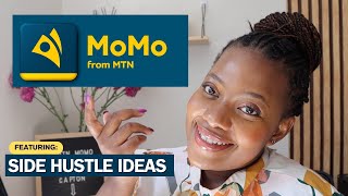 Have you heard about the MTN MoMo app? || ft. Side Hustle Ideas for 2024 💰