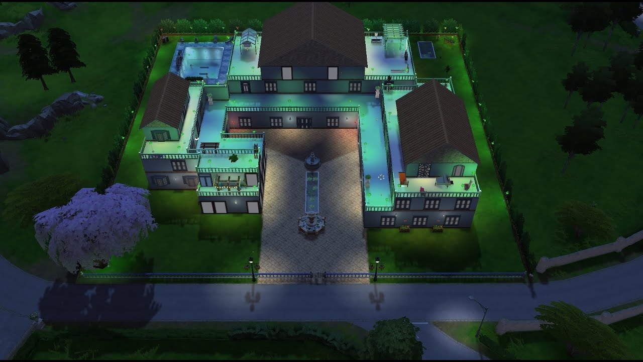 EDITING MY MANSION IN SIMS 4 HANG AND CHAT - YouTube
