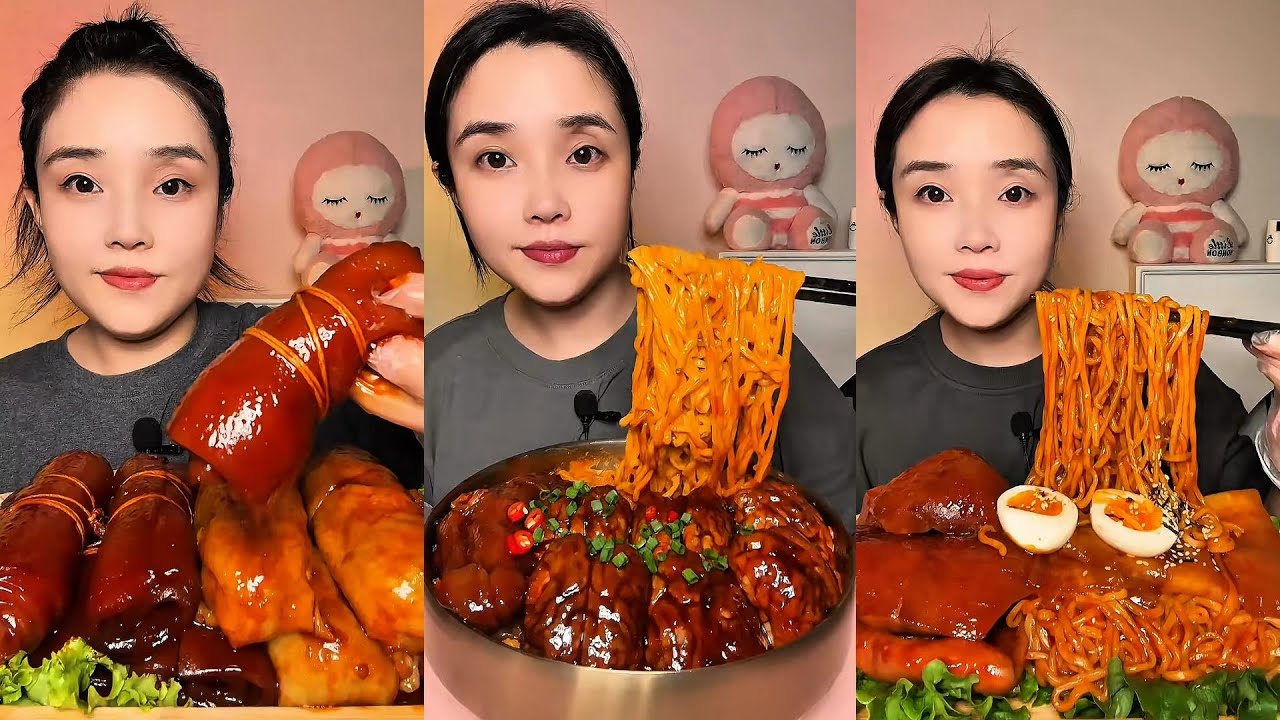 【ASMR】【MUKBANG】東坡肉 DELICIOUS PORK BELLY | EATING SHOW | CHINESE MUKBANG | 食べ | 吃播 LOVE EAT