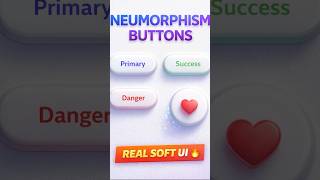 Neumorphism Buttons UI 🔥 Soft UI Design using HTML &amp; CSS#neomorphism #buttons #buttonscarves #neo