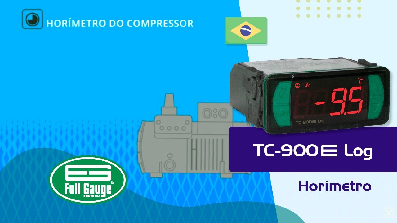 TC-900E Log - o que é horímetro?