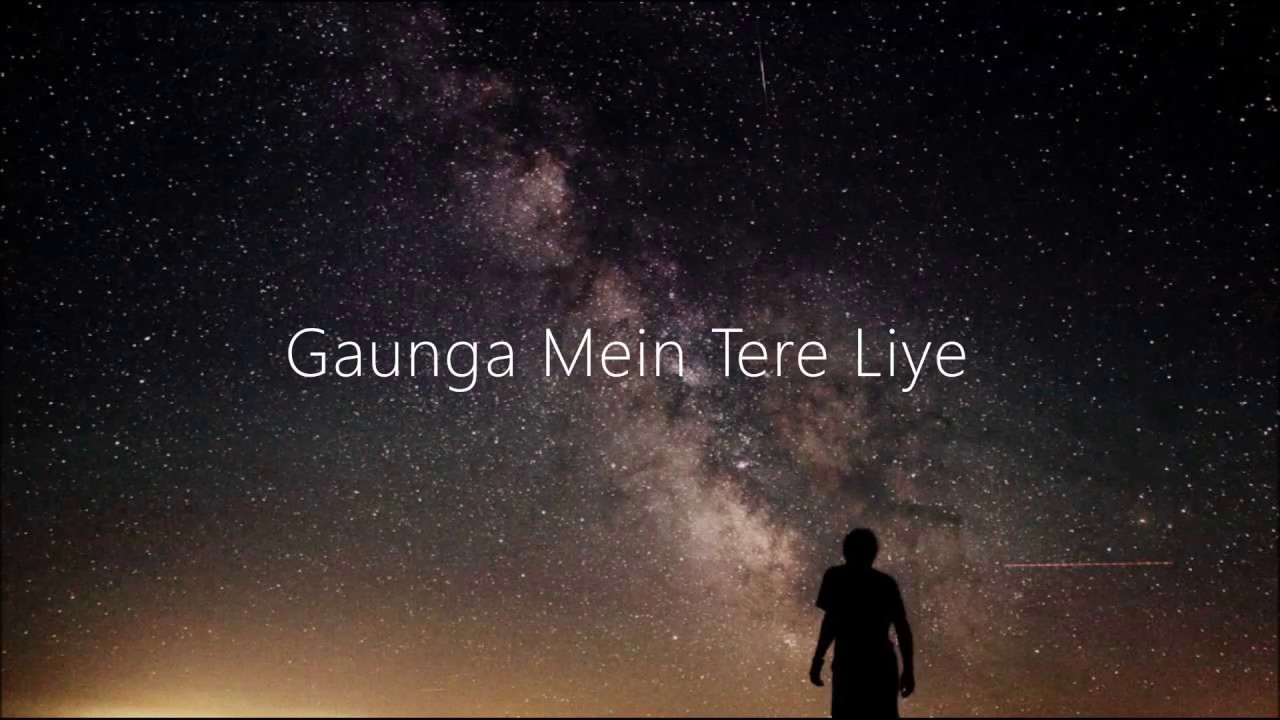 Gaunga Mein Tere Liye Lyrics  Dayanidhi Rao  Hindi Worship Song Lyrics
