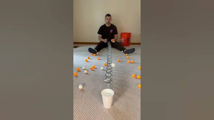 INSANE Ping Pong Trick Shot!