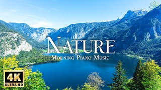 4k Amazing Nature Scenery - Soothing Piano Music with Scenic Relaxation Film - Spring Ambience