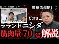 【界隈激震】異常個体ラランドニシダさんの体組成から徹底的にその異常性を考察いたしました。【新・バズーカ岡田チャンネル】