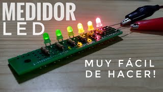 Medidor de Batería con Leds! (Muy Fácil)