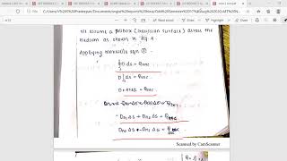 Applied Electromagnetic Theory KTU : EC 303 Module 2 , AET Class for 30 09 2020