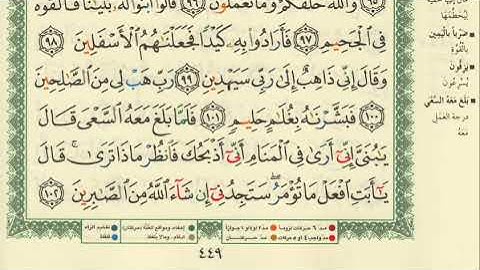 القرآن الكريم سورة الصافات