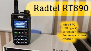 Радиостанция с широким приемником - Radtel RT890