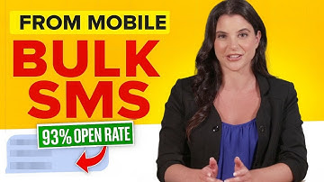 how to send bulk sms from mobile