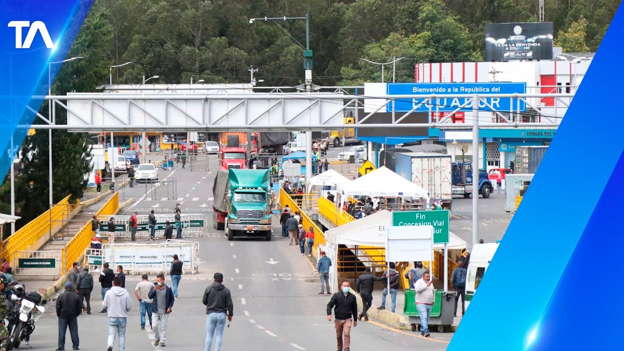 Tráfico intenso en Rumichaca durante el fin de semana